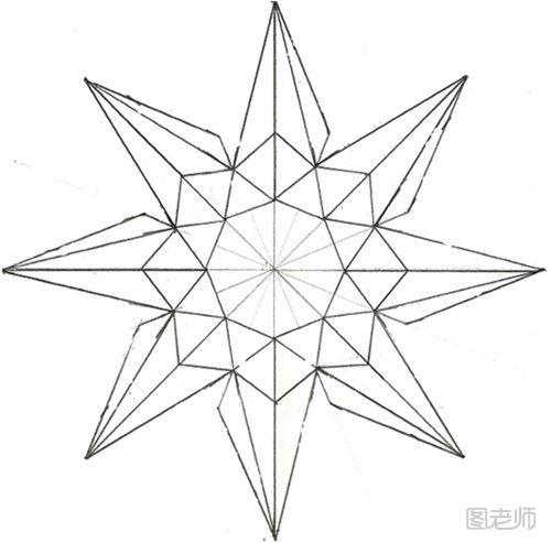 立体钻石折纸图解2