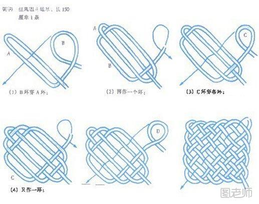 中国结杯垫的手工DIY图解