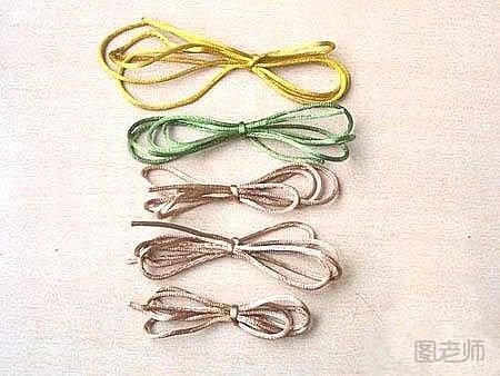 绳编虾结的编织方法2