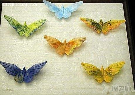 纸蝴蝶,蝴蝶,折纸