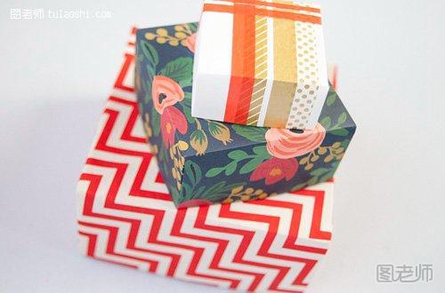 折纸箱,手工折纸,纸盒,