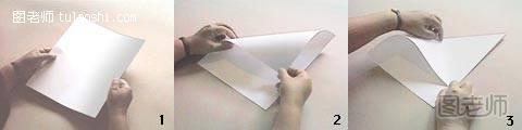 纸飞机手工折纸教程1