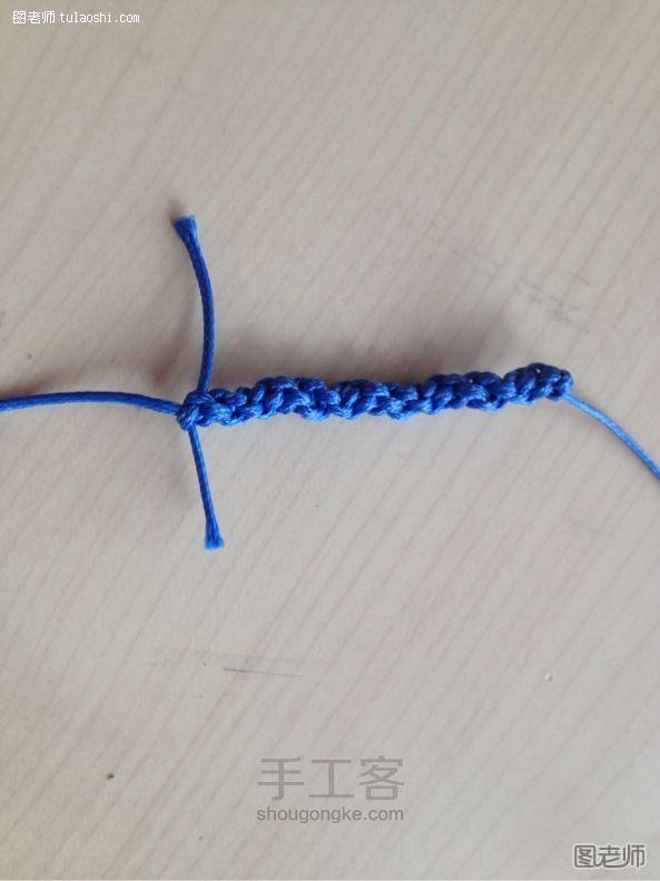 蓝色星月手链——作为螃蟹给王俊凯的 DIY手工 第1步