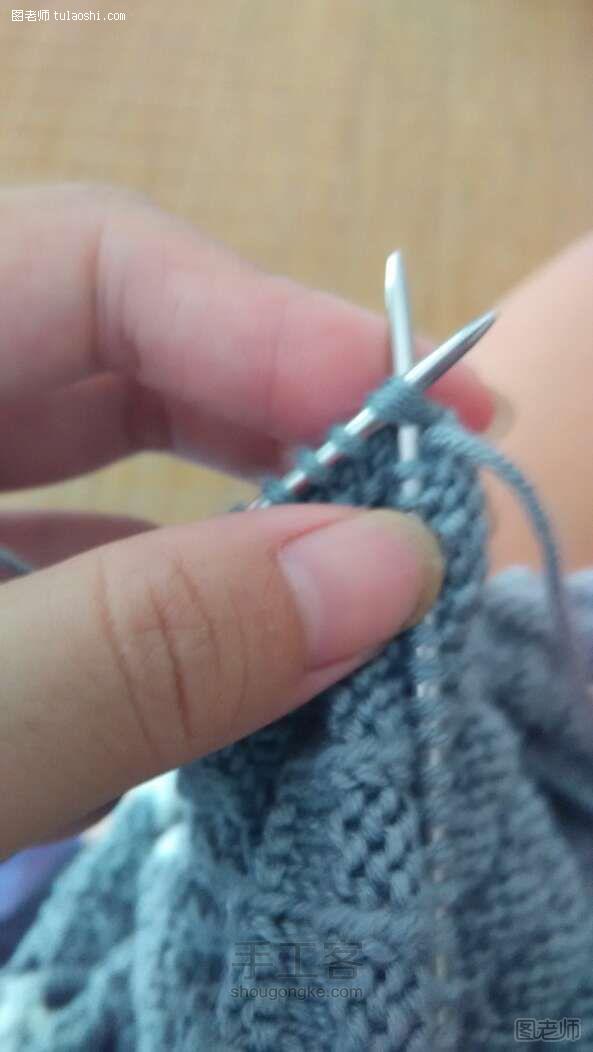 毛衣，背心…下半部分制作方法 第2步