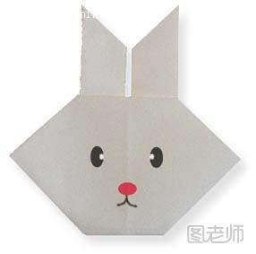 兔子头的折法