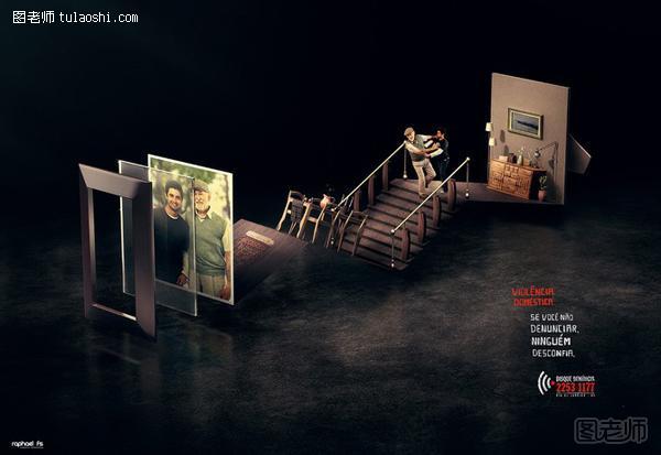 Raphael FS 创意的平面广告设计