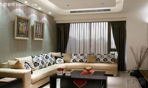 客厅挑高装修设计效果图 带给你柔和明亮的感觉