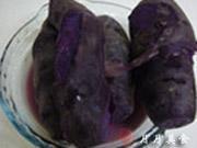 紫薯馅的做法图解1