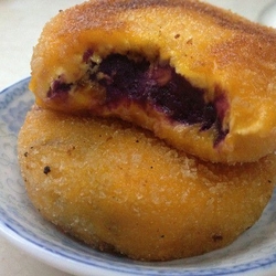 南瓜紫薯饼的做法[图]