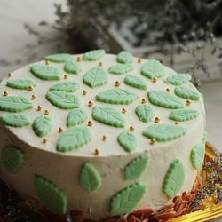 绿叶蛋糕的做法[图]