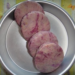 紫薯燕麦饼的做法[图]