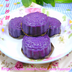 紫薯豆沙饼的做法[图]