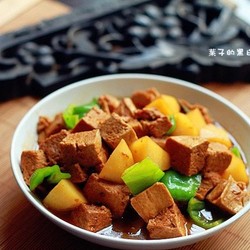 红烧冻豆腐的做法[图]