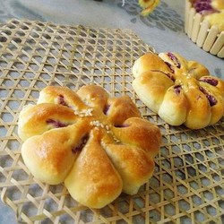 紫薯花样面包的做法[图]