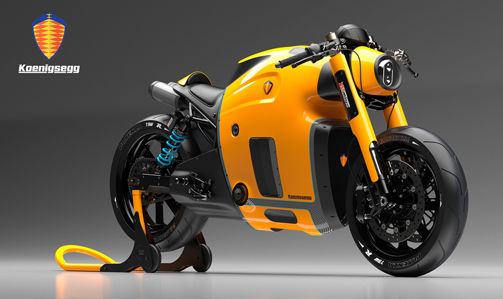 Koenigsegg概念风格的摩托车设计欣赏,PS教程,图老师教程网