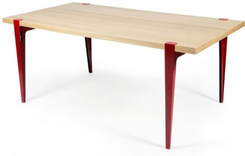 philippe nigro的新式桌子设计tréteau