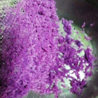 花朵紫薯饼：3