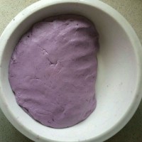 玫瑰紫薯饼：2