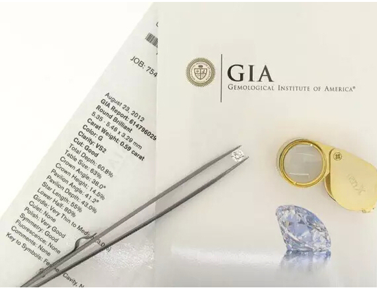 钻石GIA证书怎么查询 钻石鉴定证书怎么查真伪
