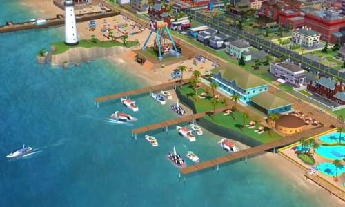 模拟城市我是市长沙滩设施玩法