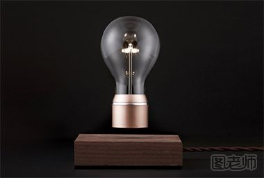 创意产品设计 漂浮的灯泡
