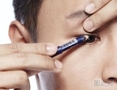男生眼妆画法 韩国男团眼妆教学